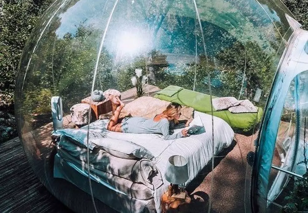 outdoor transparent tent