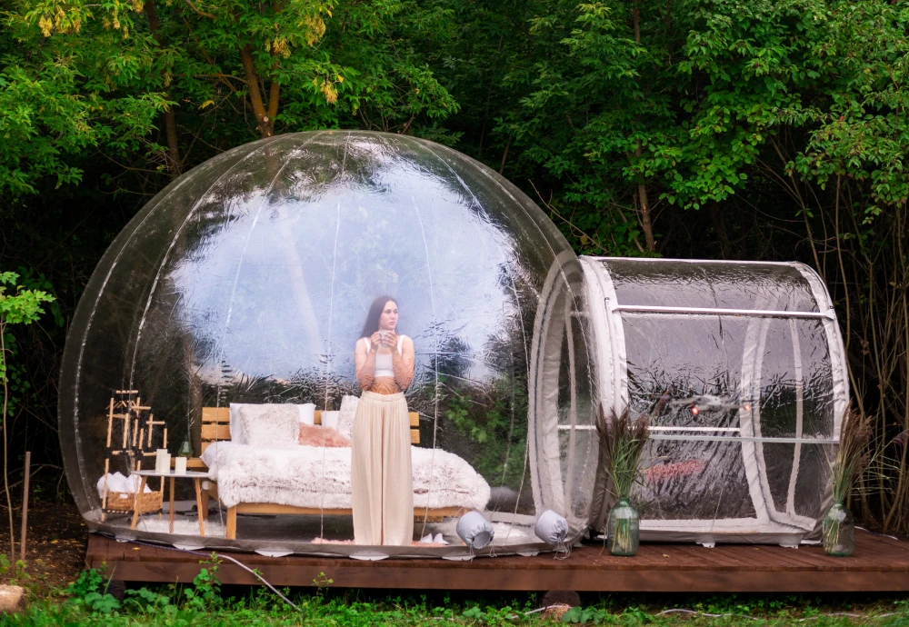 inflatable bubble tent house dome