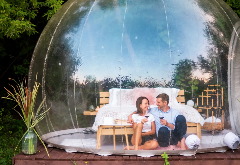 inflatable bubble tent house dome