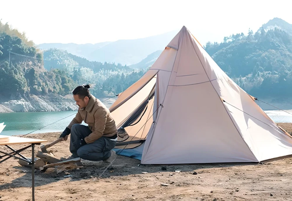 where to use a pyramid tent