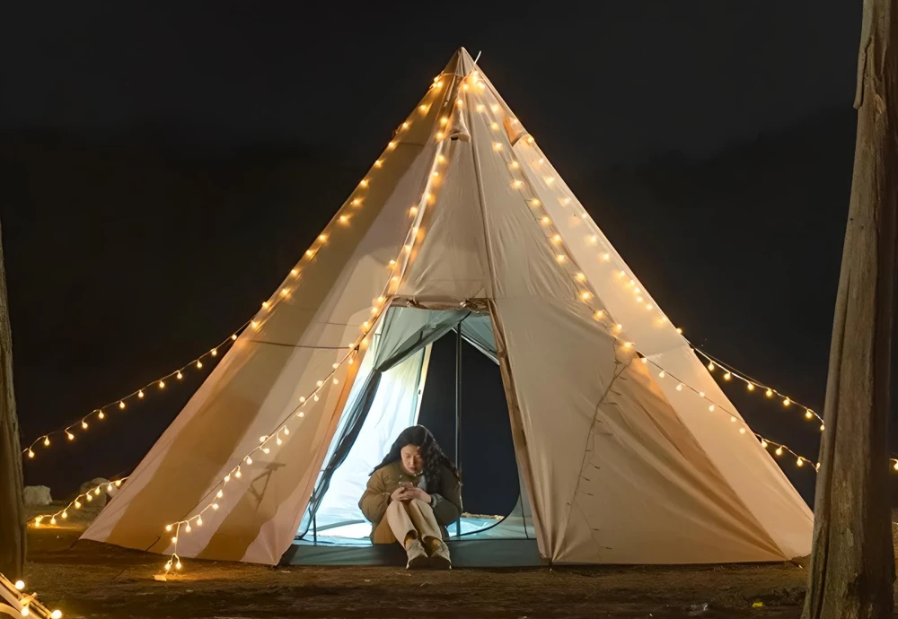 glamping in teepees