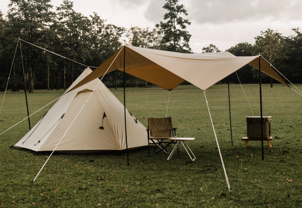 where to use a pyramid tent