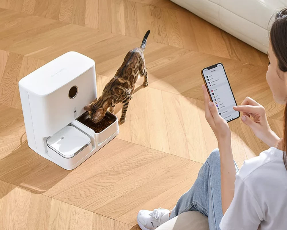 wifi automatic pet feeder